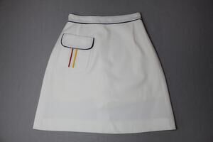 Vintage Hadley Sport Tennis Golf Skirt Womens Small Piped Trim Skort Pocket